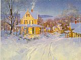 Songer Steve White Nocturne painting